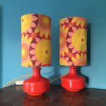 lampe de chevet vintage année 70