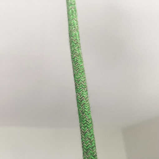 ancienne-suspension-verre-fil-tissu
