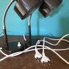 paire lampes bureau année 60