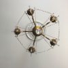 lustre pampilles cristal 5 branches