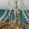 lustre guirlande cristal