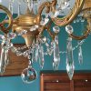 lustre pampilles cristal glacon