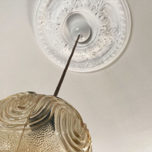suspension-ancienne-verre-pavillon