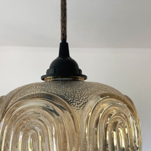 suspension-ancienne-verre-vague