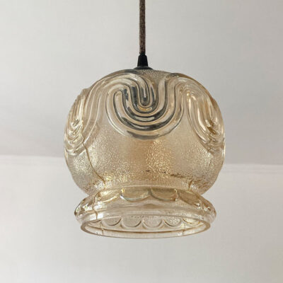 suspension-vintage-verre-vague